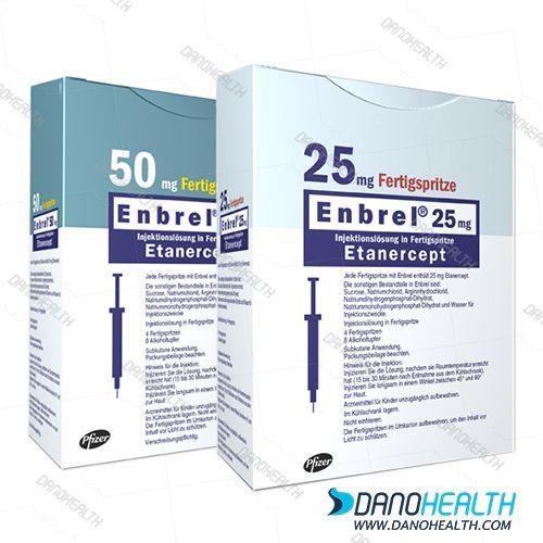 Enbrel Logo - Enbrel (Etanercept) in Dano Health view - Danohealth