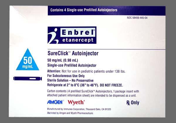 Enbrel Logo - ENBREL SURECLICK Prescription Price Comparison. Compare Drug Prices