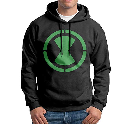 Omnitrix Logo - Amazon.com: Ben 10 Omnitrix Logo Men Pullover Sweatshirt Black ...