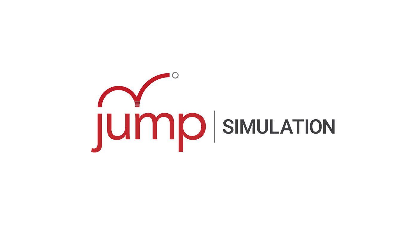 Jump Logo - Branding | Jump Simulation Rebrand on Behance