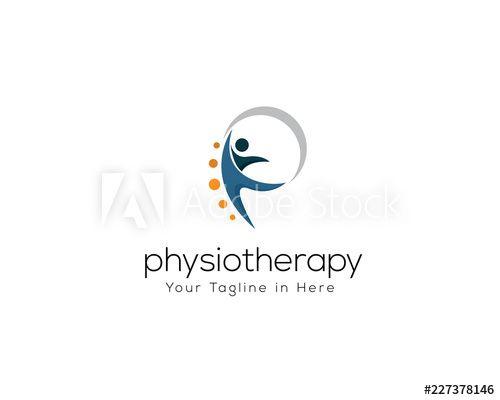 Jump Logo - human health care logo, physiotherapy logo, human jump logo, p ...