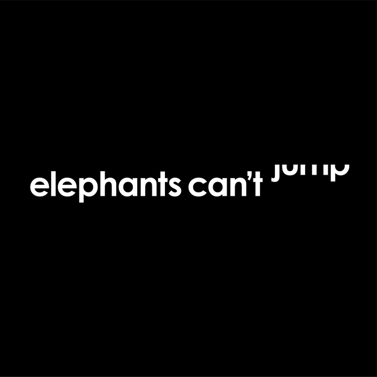 Jump Logo - Elephants Can't Jump – Logo — EATCAKE DESIGN – GRAPHIC DESIGNERS IN ...