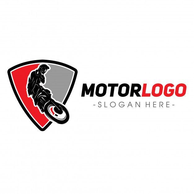 Jump Logo - Moto track or motocross jump logo Vector | Premium Download