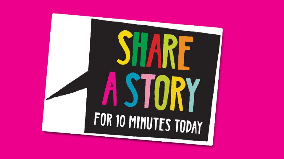 Story Logo - Share A Story For 10 Minutes Today logo - World Book Day