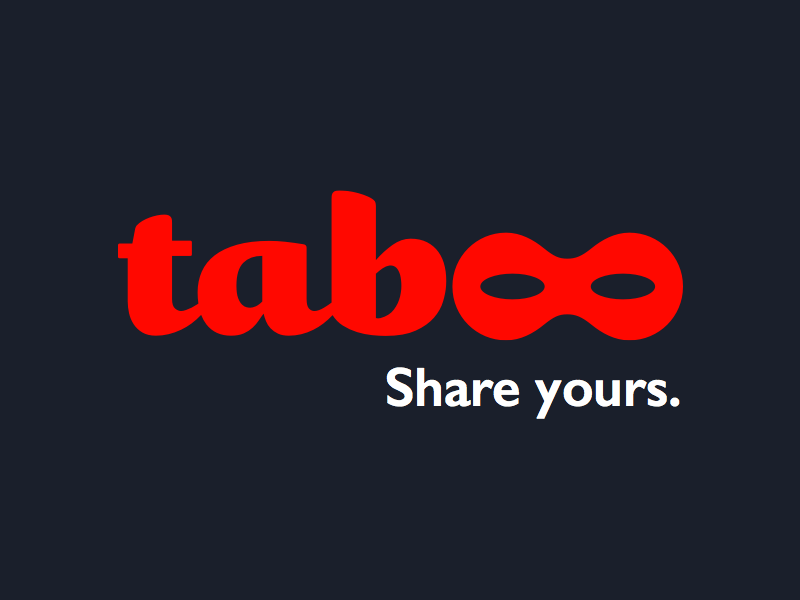 Taboo Logo - Taboo logo by Petr Ondrusz on Dribbble