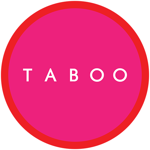 Taboo Logo - Stickers (90mm)