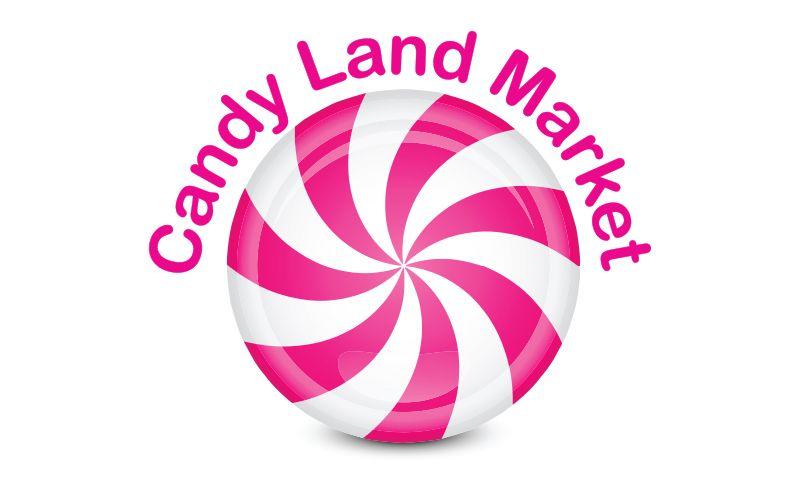 Candyland Logo - Candy Land Market. Communication Works RI, Inc