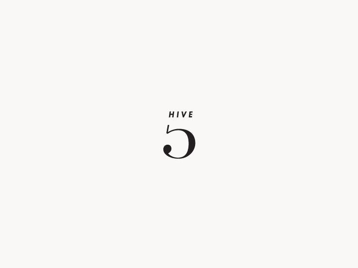 Five Logo - Hive Five. Design. Logos. Studio logo, Logos design, Branding design