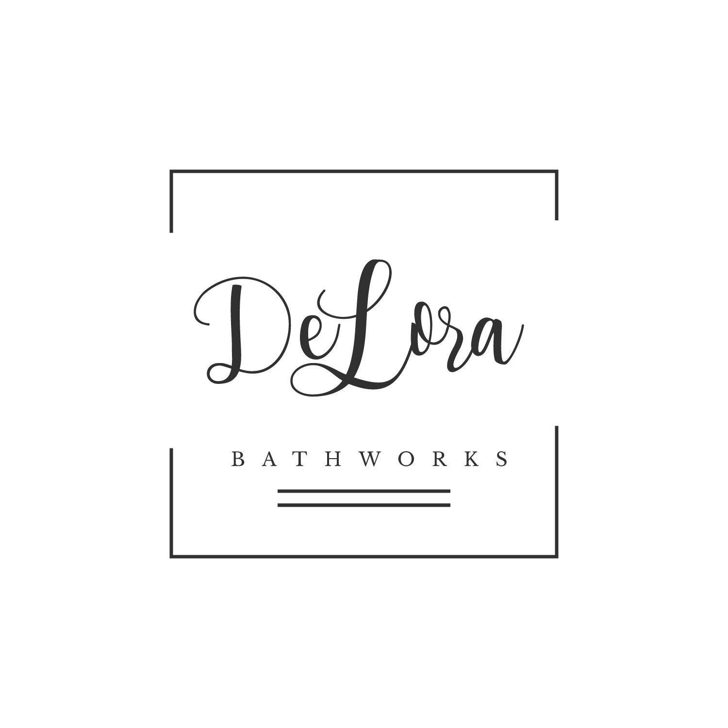 Lotion Logo - Feminine, Elegant, Manufacturer Logo Design for DeLora Bathworks
