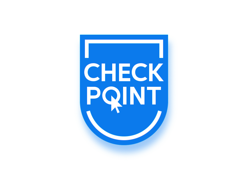 Checkpoint Logo - Checkpoint” Logo by Ivan Kostriukov on Dribbble