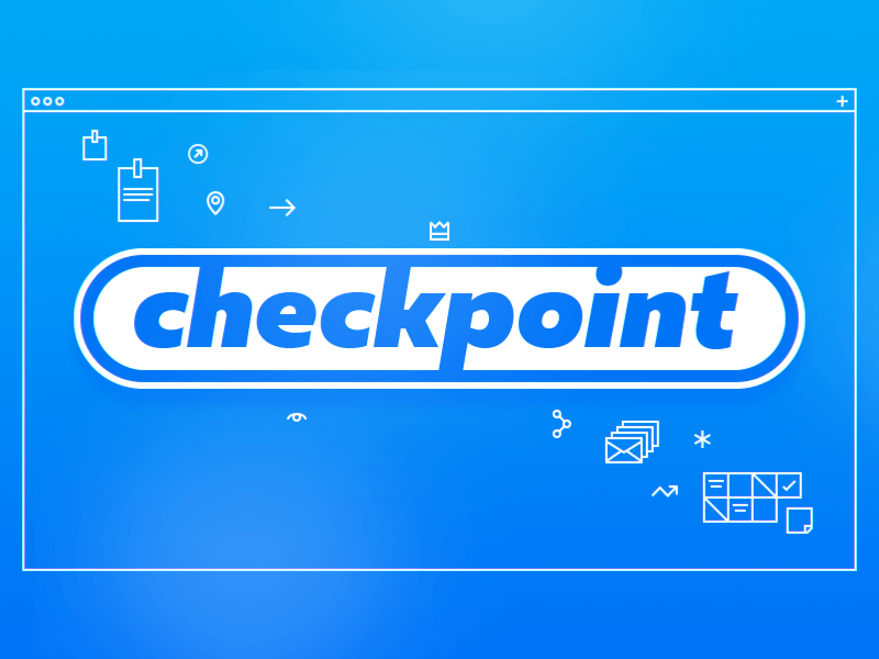 Checkpoint Logo - Checkpoint” Logo by Ivan Kostriukov | Dribbble | Dribbble