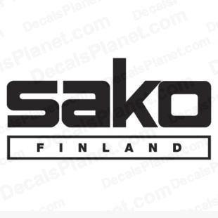 Sako Logo - Sako finland logo decal, vinyl decal sticker, wall decal - Decals Ground