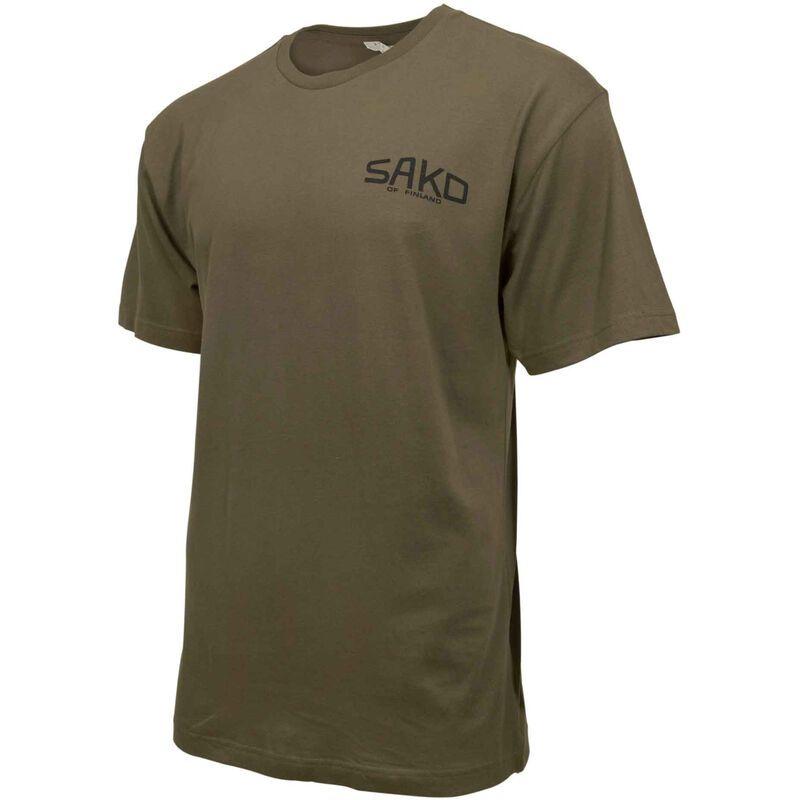 Sako Logo - Sako/Beretta Old Skool Short Sleeve T-Shirt 3X-Large Retro Sako Logo Cotton  Army Green