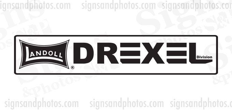 Landoll Logo - DREXEL Decals