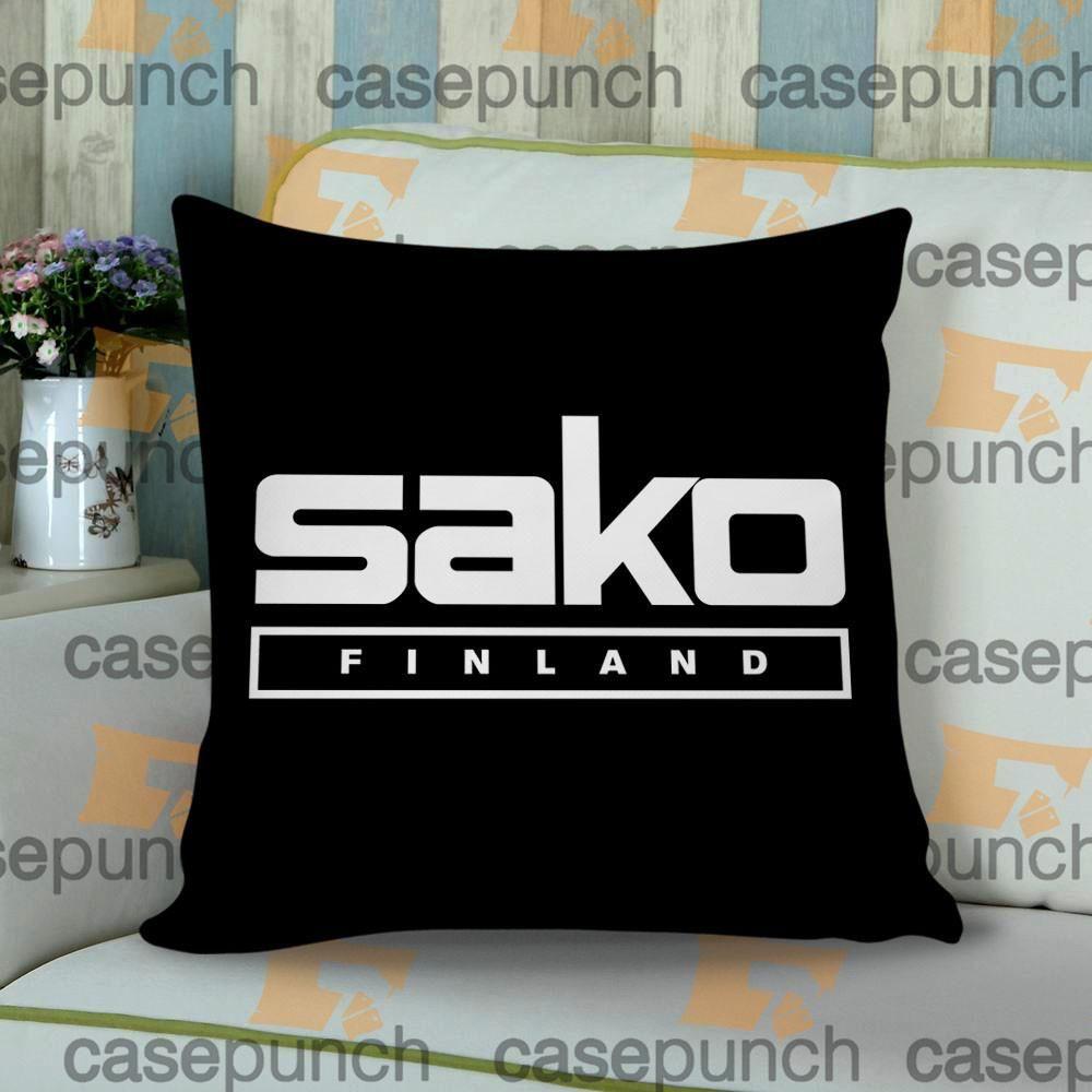 Sako Logo - Sr1-sako Finland Rifle Hunting Logo Cushion Pillow Case