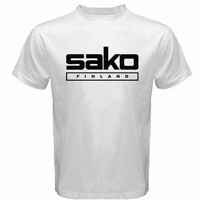 Sako Logo - US $18.69 |New SAKO FINLAND Logo Shotgun Rifle rap Skeet Short Sleeve White  T Shirt New Fashion Tope Tee Size S 3XL on Aliexpress.com | Alibaba Group