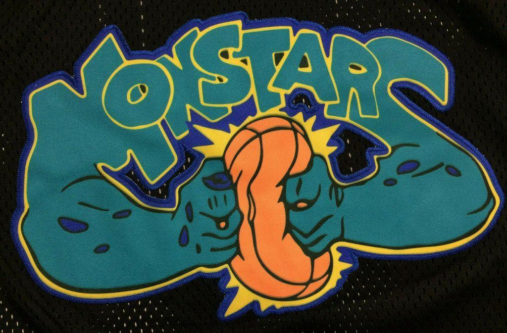 Monstars Logo - Space Jam Moron Mountain Monstars Authentic Movie Basketball Jersey ...
