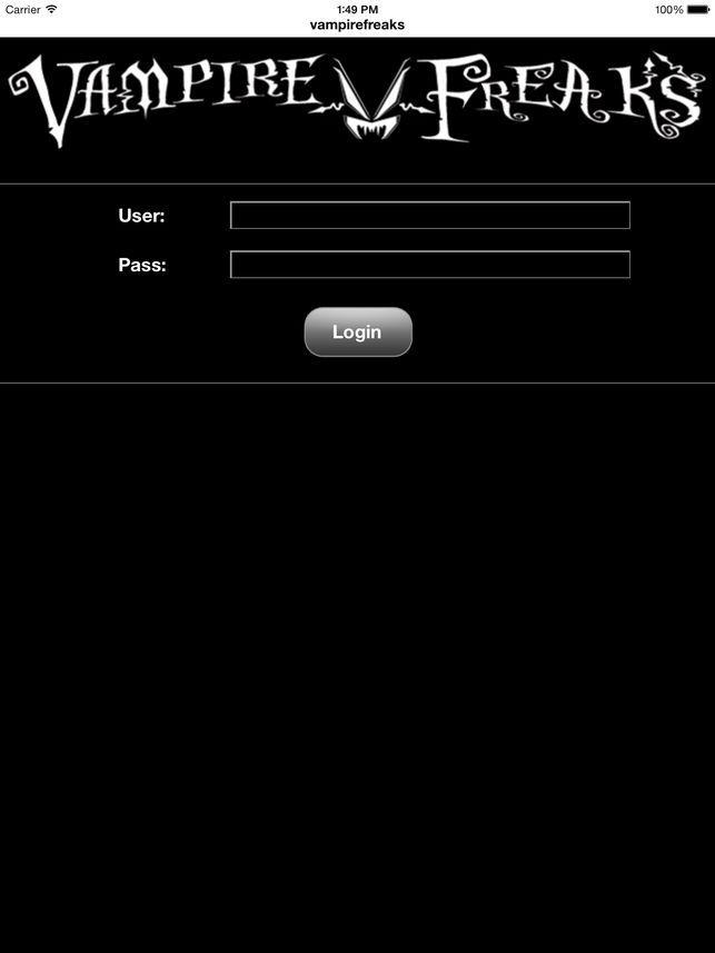Vampirefreaks Logo - Vampire Freaks on the App Store