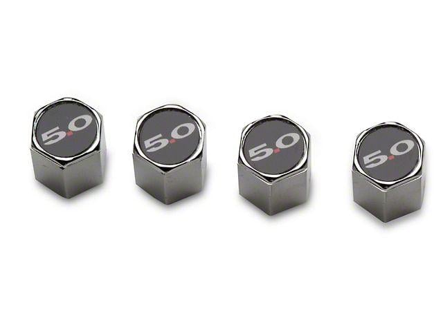 5.0 Logo - Valve Stem Caps - 5.0 Logo