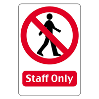 Staff Logo - STAFF ONLY SIGN Logo Vector (.EPS) Free Download