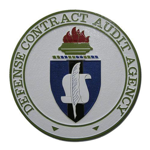 DCAA Logo - DCAA wooden plaque seals & podium logo emblems