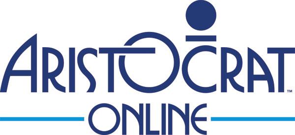 Aristocrat Logo - Aristocrat Online Logo Blue Account Management