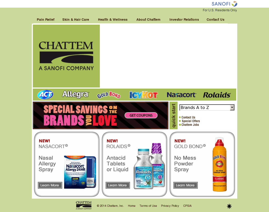 Chattem Logo - Chattem Competitors, Revenue and Employees - Owler Company Profile