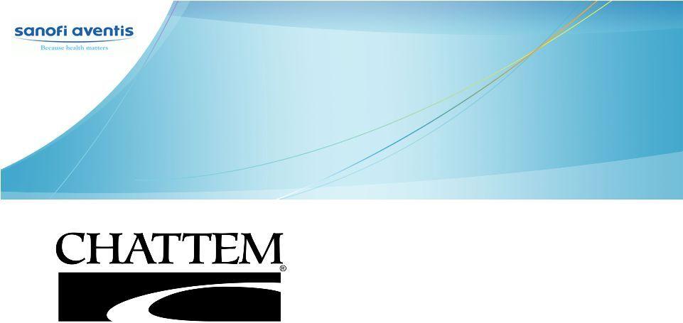 Chattem Logo - sanofi-aventis Presentation for investor/analyst conference call