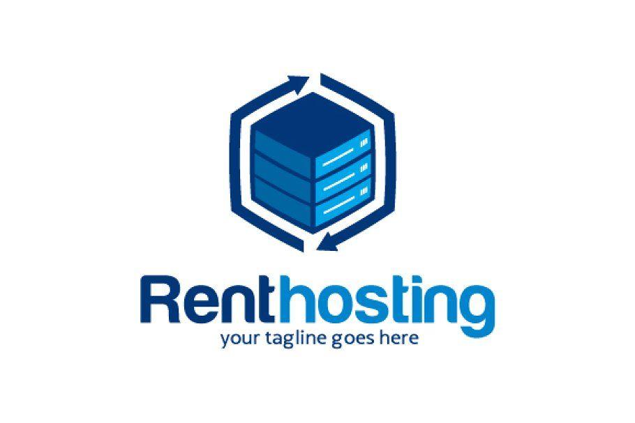 Hosting Logo - Rent Hosting Logo Template Design Logo Templates Creative Market