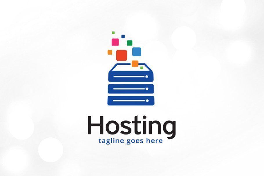 Hosting Logo - Hosting Logo Template ~ Logo Templates ~ Creative Market