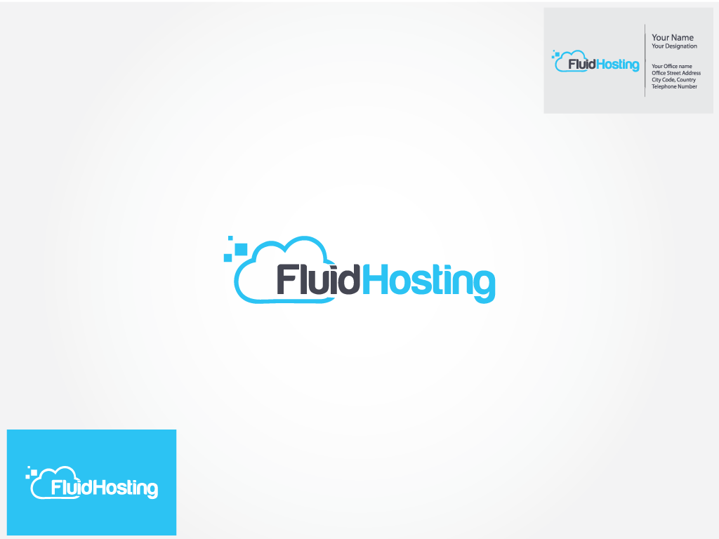 Hosting Logo - Modern, Professional, It Company Logo Design for Fluid Hosting