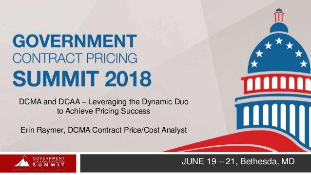 DCAA Logo - DCMA and DCAA – Leveraging the Dynamic Duo to Achieve Pricing Success
