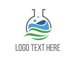 Laboratory Logo - Eco Laboratory Logo