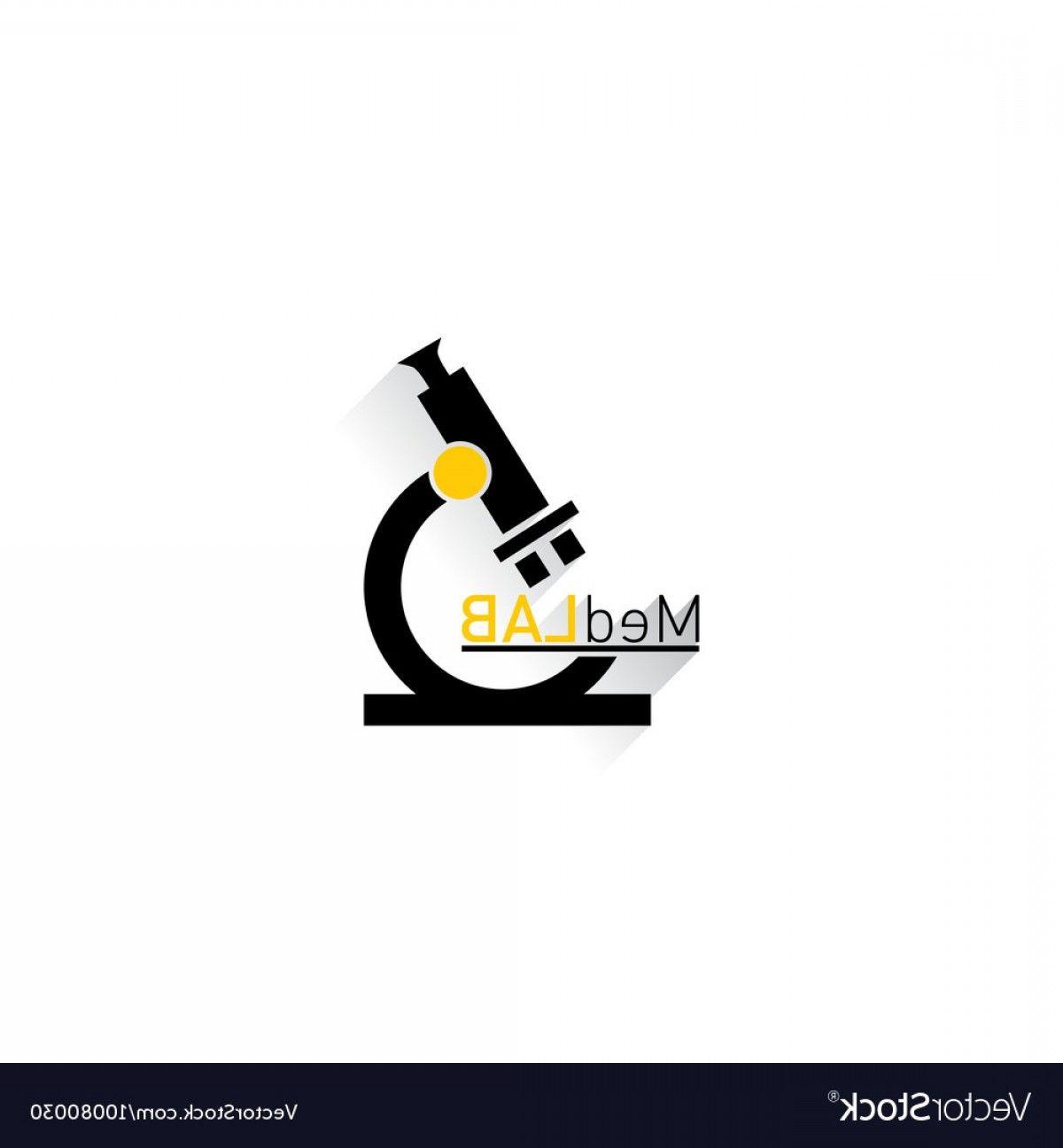 Laboratory Logo - Microscope Medical Laboratory Logo Vector | GeekChicPro