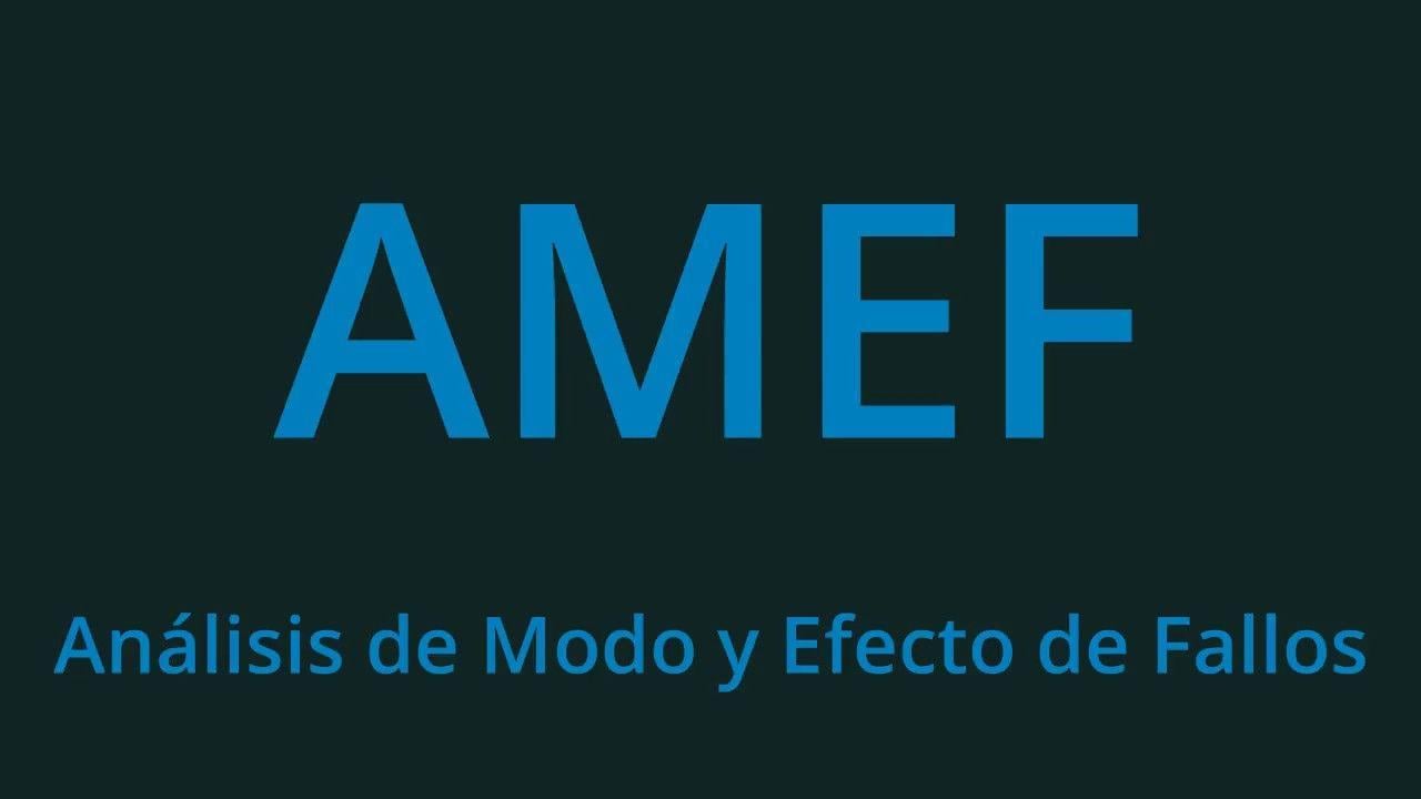 Amef Logo - AMEF - Análisis de Modo y Efecto de Fallos