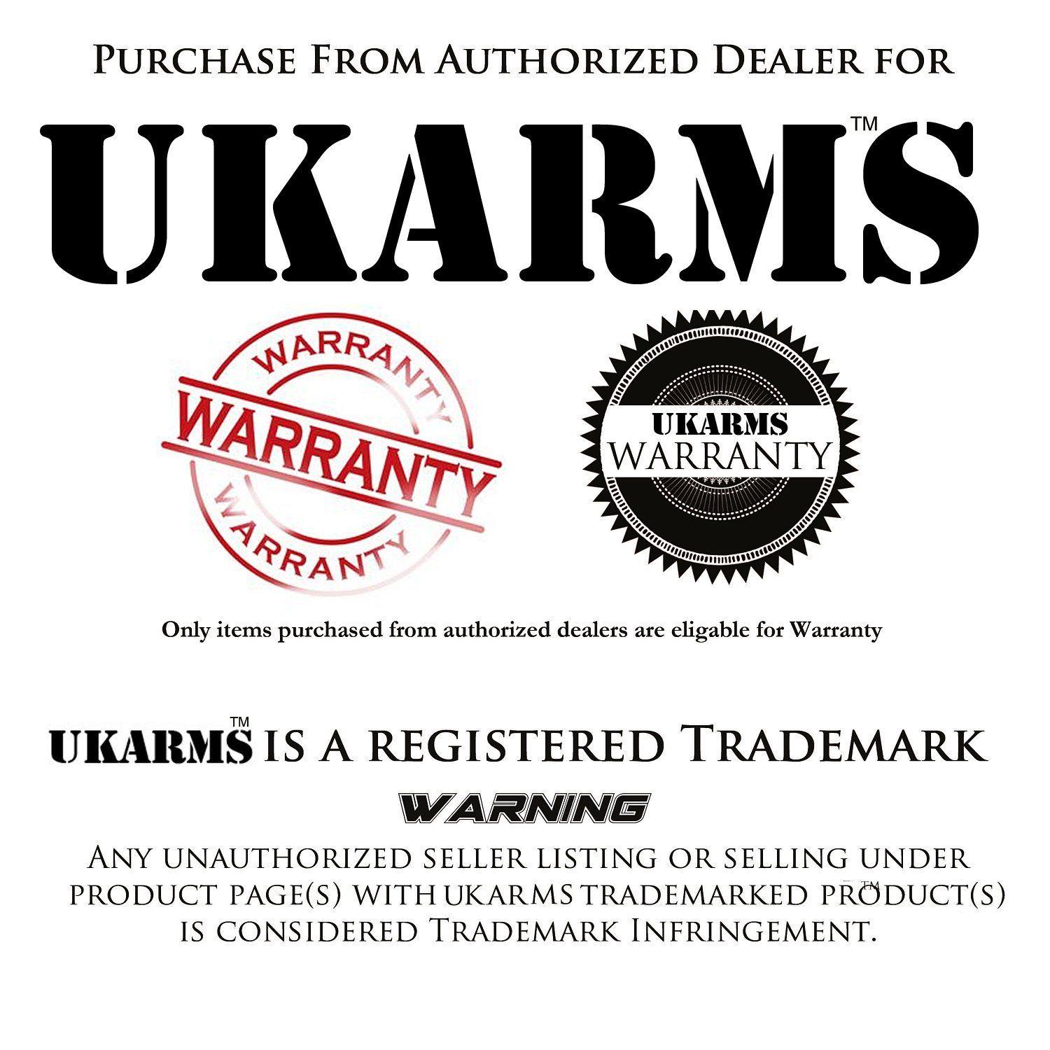 UKARMS Logo - UKArms BBTac 1000 Bag .12g 6mm BBs for Airsoft Guns