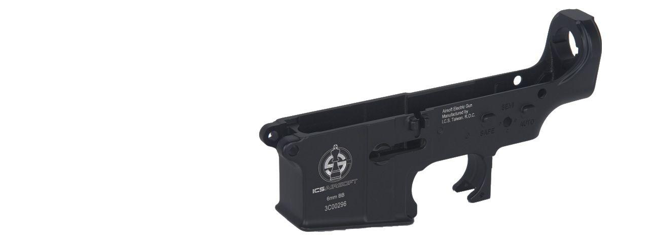 UKARMS Logo - ICS AIRSOFT M4/M16 SERIES AEG LOWER RECEIVER W/ ICS LOGO - BLACK [MA ...