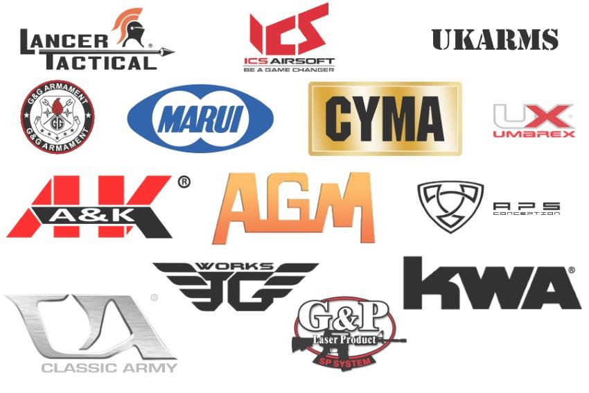 UKARMS Logo - 15 Best Airsoft Gun Brands Today