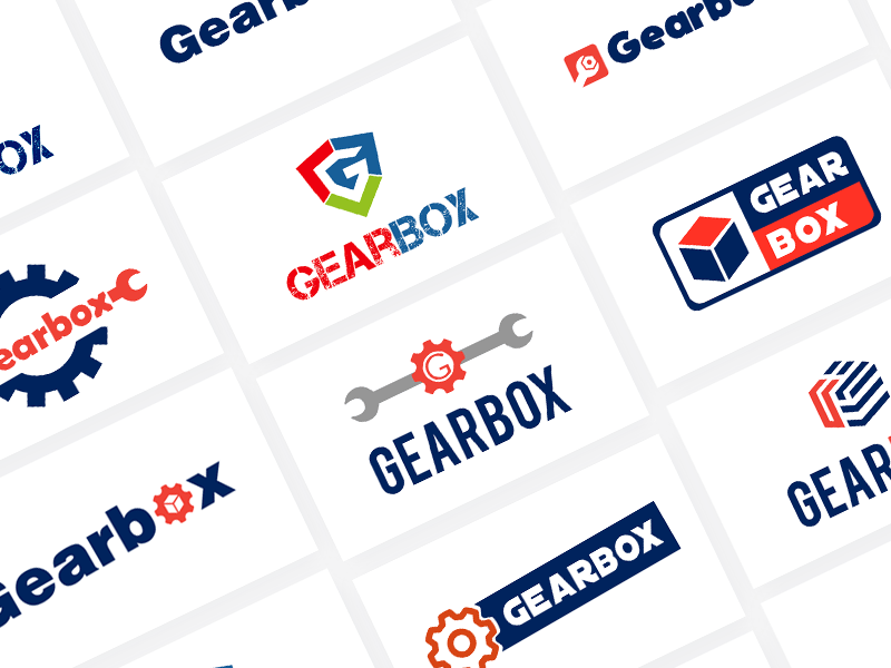 Gearbox Logo - GearBox Logos Design