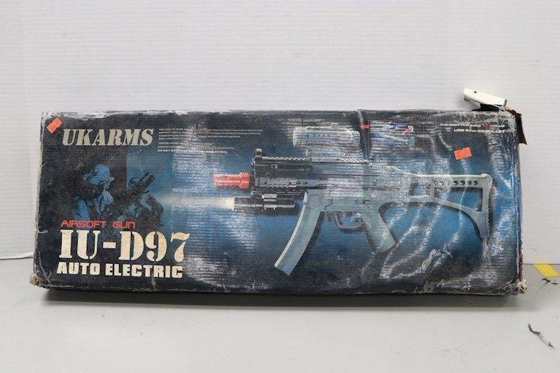 UKARMS Logo - SEALED Ukarms Airsoft Gun IU-D97 Auto Electric