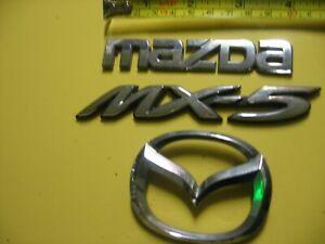 Miata Logo - Details about MAZDA MX-5 MIATA EMBLEM WITH LOGO