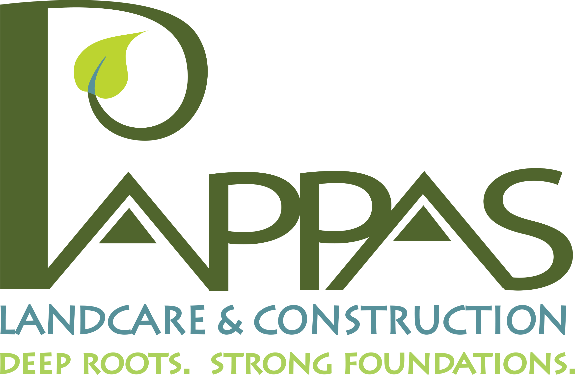 Pappas Logo - Pappas Landcare. Professional Landscape Designer