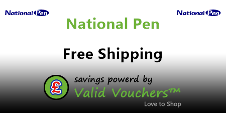 Pens.com Logo - National Pen: Free Shipping - Valid Vouchers UK
