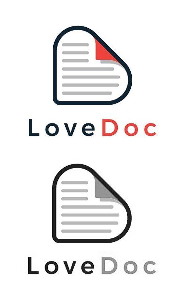 P&L Logo - Love Doc Minimal Logo #logotemplate #logodesign #branding