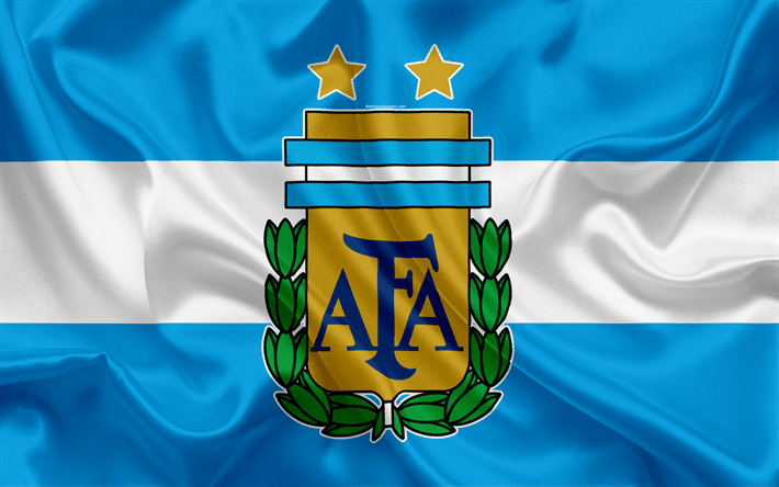 Argentina Logo - Download wallpapers Argentina national football team, logo, emblem ...