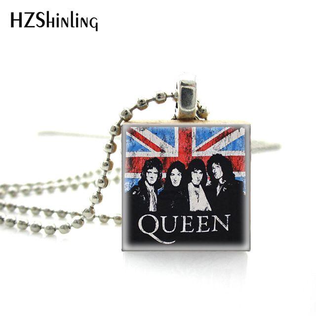 Scrabble Logo - US $0.95 40% OFF|2018 New Fashion Pop and Rock Queen Band Photos Scrabble  Game Tile Jewelry Queen Logo Scrabble Tile Pendant Ball Chain Necklace-in  ...