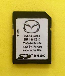 NAVTEQ Logo - Details about Mazda Navigation GPS SD Card USA/CAN/MEX BHP1 66 EZ1D  56324000 Navteq