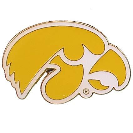 Iowa Logo - NCAA Iowa Hawkeyes Logo Pin