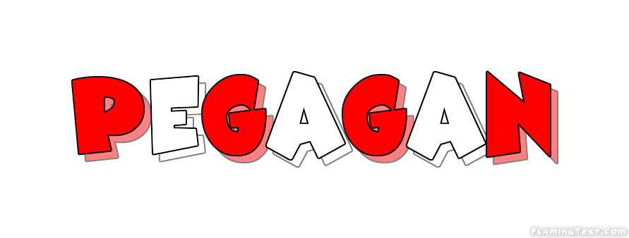 Pega Logo - Indonesia Logo | Free Logo Design Tool from Flaming Text