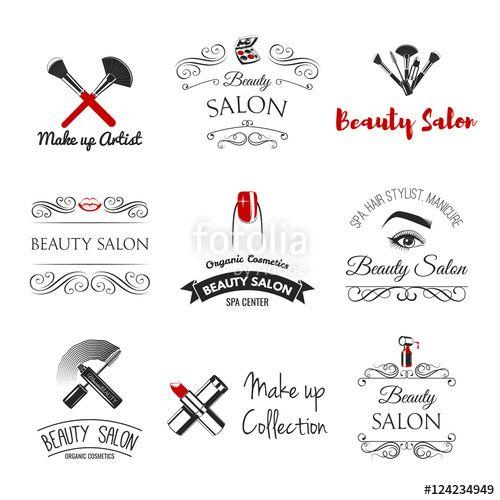 Filagree Logo - Beauty Salon Design Elements. Vintage filigree frame, logo, banner